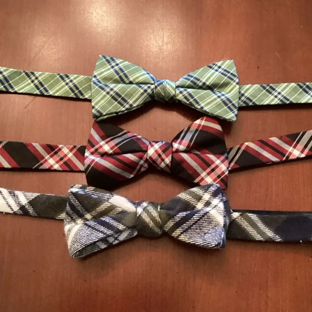Plaid Bow Ties for men